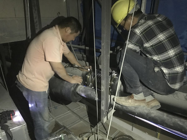 上海華山醫(yī)院波紋補償器腐蝕漏水問題解決