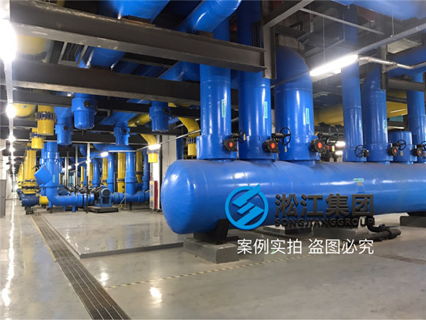 合肥京東方B9橡膠軟接頭?安裝現(xiàn)場(chǎng)