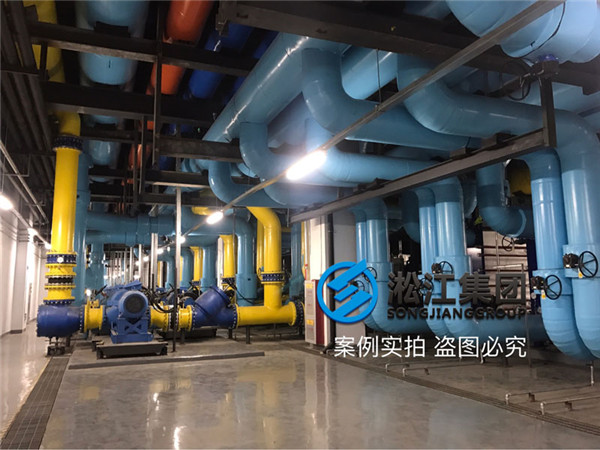 合肥京東方B9橡膠軟接頭?安裝現(xiàn)場(chǎng)